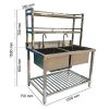 chau-rua-cong-nghiep-2-ho-co-ke-tren-2-inox-nhat-tan